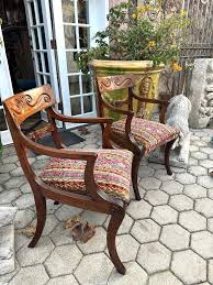 Rare Full Set Of 12 Regency Period Carved Mahogany Elbow Dining Armchairs Seats For Sale at 1stDibs