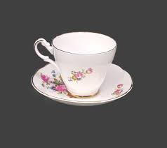 Vintage Argyle Bone China Mother Cup and Saucer Set ...