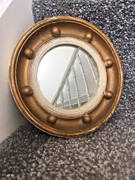 MINIATURE VINTAGE 60'S ROUND REGENCY STYLE PLASTER BALL BUTLERS PORTHOLE MIRROR | eBay