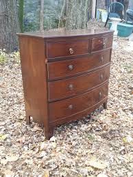 18th Century Period Hepplewhite Mahogany Bowed Front Chest ...