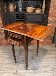 Victorian Circa 1850 Drop Leaf Baby Pembroke Mahogany Table - Etsy