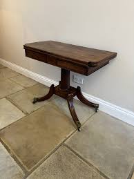 Fine Quality Antique Regency Mahogany Tea Table - Etsy