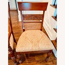 Ethan Allen Mackenzie Chair Cinnabar (Set of 4) - AptDeco