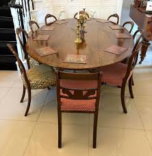 Large Antique Quality Figured Walnut 10 Seater Wake Dining ...