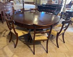 Set of 12 English Regency Style Dining Chairs in Mahogany ...