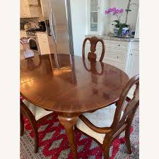 Macy's Mahogany Dining Set - AptDeco