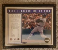 HOF Reggie Jackson Autogrphed Limited Edition Numbered Photo Plaque 11 X 9” Beckett Certified - Etsy Canada