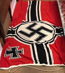 Authentic WWII Reichskriegsflagge with Verified Provenance