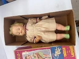 VTG Tickles Doll By Deluxe 1963 w Original Box Automatic Voice System Untested | eBay Australia