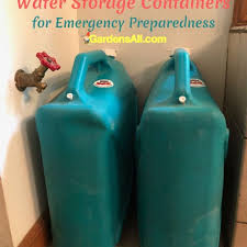 Indoor Water Storage Containers for Emergency Preparedness ...