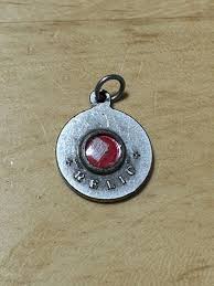 VTG Saint Anthony Relic Reliquary Pendant Italy Charm Blessed Patron of Lost | eBay