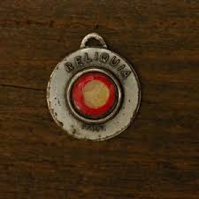 Antique Silvered Religious Relic Medal Pendant Holy Blood in Bruges Belgium - Etsy
