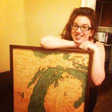 Below the Boat - Lake Michigan