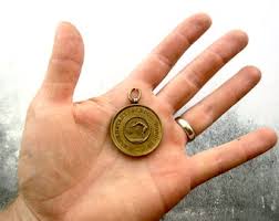 1920s Medal - Swimming Elementary School Honours - Etsy