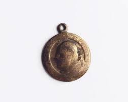 Vintage Italian Peter and Paul Brass Catholic Religious Medal - Etsy Australia