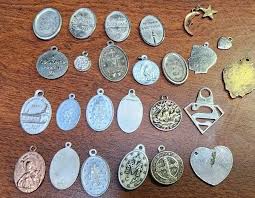 Vintage Religious Catholic Medals Pendants & Varoius Vintage ...