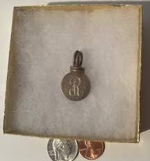 Buy Vintage Sterling Silver Pendant, Nice Letter R, Initial R Design Online in India - Etsy