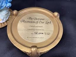 Franklin Mint "THE GLORIOUS ASCENSION OF OUR LORD" Hand ...