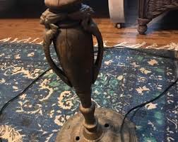 Art Deco/art Nuevo Figurine Floor Lamp 1915-1925, Approx 5' 6" Tall, Beautiful Wire Shade, See Shipping Details in Description Area - Etsy