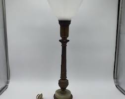 Vintage Rembrandt Brass & Marble 3-way Torchiere Table ...