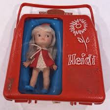 Heidi Pocketbook Doll w/ Outfit & Case Vintage 1960's Toy | eBay