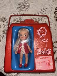 VINTAGE REMCO HEIDI POCKETBOOK DOLL WITH CASE | eBay