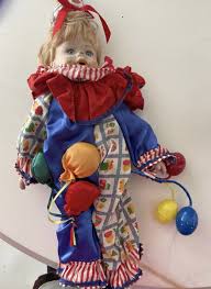 Vintage Porcelain Clown Dolls | eBay