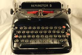 Remington Model 5 Streamline Vintage 1935 Working Manual ...