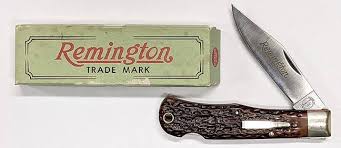 Remington R1303 Delrin Lockback Bullet Knife W/box