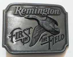 Remington First in the Field Belt Buckle Canada Goose 1980 ...