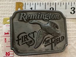 Remington First in the Field Belt Buckle, Canada Goose ...