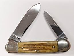 Sold at Auction: 1965-69 Case XX Stag Canoe Knife 52131