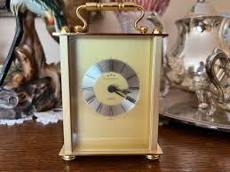 Carriage Brass Commodoor Travel Clock - Etsy