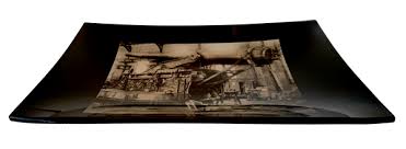 WW1 Bethlehem Steel Howitzer Rare Image Fused Glass ...