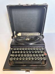 1933s Remington Portable Model 5 - Antique Typewriter With ...