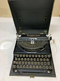 Remington Rand Limited Junior Portable Typewriter w Case ...