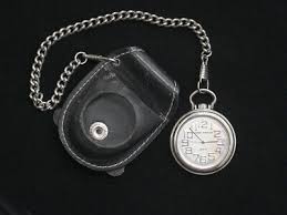 Pocket Watch in Belt Holder Needs New Battery | eBay