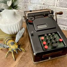 Remington “monarch” Portable Adding Desktop Machine! Adding Machine! 1920's Office Calculator! Antique Industrial Office! - Etsy