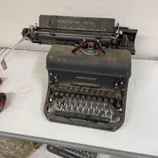 Vintage Antique Remington Rand Typewriter Black Heavy Duty - Read DSCRPTN - HLN | eBay