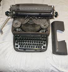 Vintage 1955 Remington Rand Super Riter Standard Typewriter ...