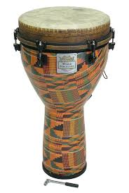 Amazon.com: Remo Djembe, Key, 12" x 24, Kinte Kloth (Package Of 3) : Musical Instruments