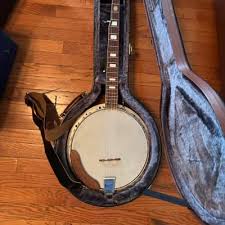 Pirles 5-String Banjo, Open Back with Epiphone Case | Reverb