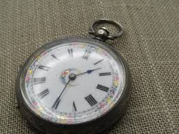 Sold at Auction: Antique European .925 Silver Pocket Watch ...