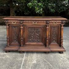 19th Century French Henri II Walnut Buffet at 1stDibs | buffet henri ii