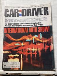 Car And Driver January Me 1967 International Auto Show ...