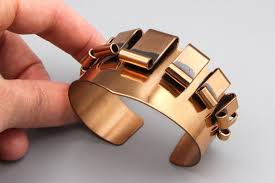 Wide Bold Renoir Copper Cuff Bracelet, Mid Century Modern Chunky Bracelet, Vintage 1950s Renoir Jewelry, Heavy Solid Copper Curled Cuff - Etsy