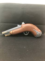 Vintage Liquor Bottle Decanter Pistol Gun Ezra Brooks No ...