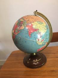 Vintage 1950's Replogle Reference 10 Inch World Globe | eBay