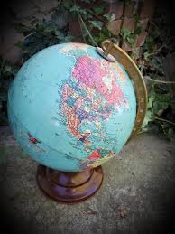 Vintage Replogle 10 Inch Reference Globe - Etsy