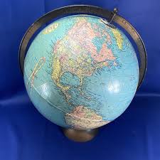 Vintage Replogle Globes 12" Standard Globe c.1957-1964 | eBay